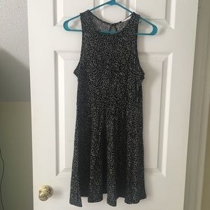 Lush Black Skater dress